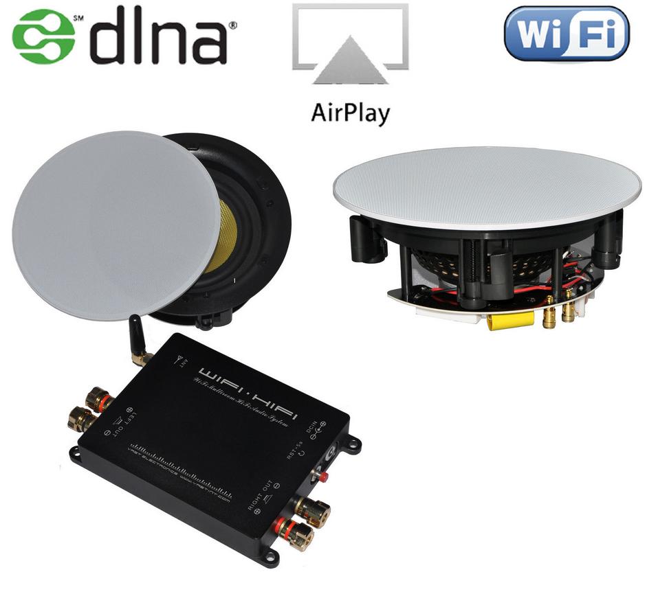 Home Audio Kit , Wifi Audio System, WiFi Audio Amplifier, speakers 40W+40W
