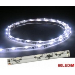 LED pásek 12v teplá bílá - SMD335 300 LED / 5m - boční páska