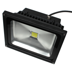LED Light 30W WHITE COLD MODEL: CW SL30WFL vedením halogenové, LED světlomet
