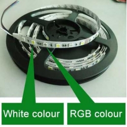 Barevné LED na stropě - RGBW - studená bílá - IP63