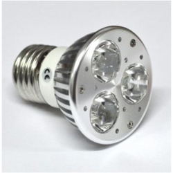 LED žárovka E27 3x1W 230 teplá bílá 250lm