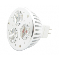 MR16 LED žárovka 3x1W studená bílá 285lm 12V