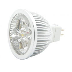 MR16 LED žárovka 4x1W studená bílá 320lm 12V