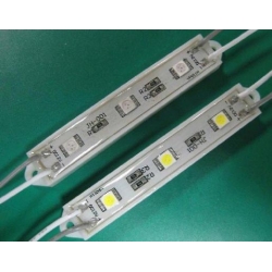 5050 LED modul 3 LED - Vodotěsné - zelený