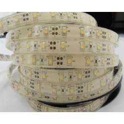 LED pásek 5m stíněný gumové vodotěsné - studená bílá