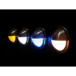 Pouzdro LED M9 - broušená ocel - výběr barev
