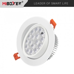 FUT062 MiBoxer - 9W RGB+CCT LED stropní bodové světlo