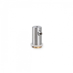 Závěska FI-8-LIN-MR stříbrná Ref: 42287 Vhodné pro profily s malými rozměry a hladkým povrchem Spojuje funkci zavěšení a vedení proudu