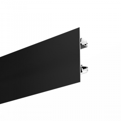 PLAKIN-DUO Profil LED černý eloxovaný A04106A07