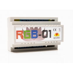 Schodišťový ovladač RESTAN RGB-01 pro použití s ​​pásy LED RGBW