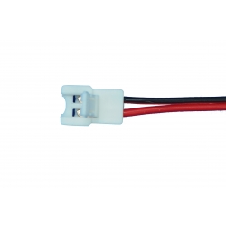 Jeden konektor pro LED pásky 8 mm s kabelem k použití s ​​profily řady Micro