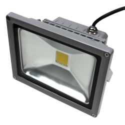 LED Light 20W WHITE COLD MODEL: CW SL20WFL vedením halogenové, LED světlomet