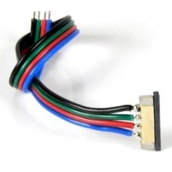 RGB Konektor 10 mm s jednoduchou